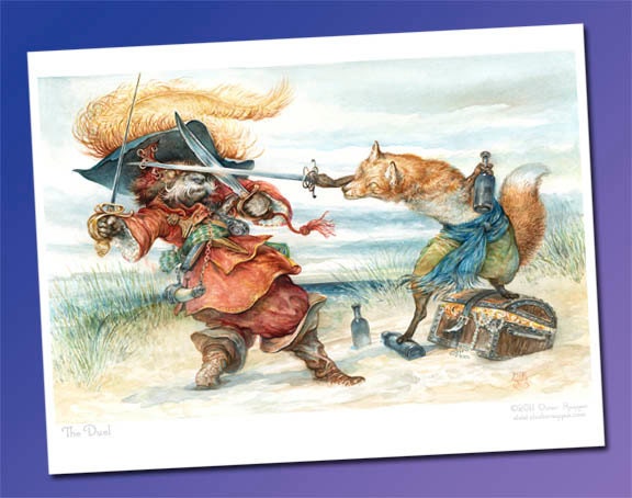 The Duel (mini print)