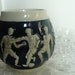 Vintage Marzi & Remy West German beer stein Soccer Scene