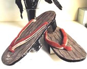 Antique Geta Japanese footwear