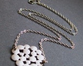 Floating Bubbles Necklace. Silver Necklace. Silver Jewelry. Modern Necklace. Bridal jewelry.