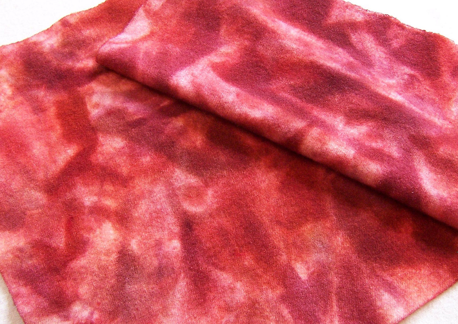 Art Wool - Layered Colors in Hand Dyed Felted Wool / Fat Quarter Yd. / Art 512