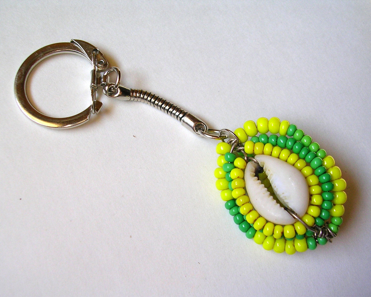 Orunmila+Prayers Orunmila Orula Orisha Beaded Key Chain by CharmCityConjure on Etsy