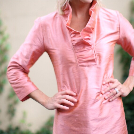 Caroline Ruffle Dress