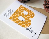 Cute Bumblebee Birthday Card