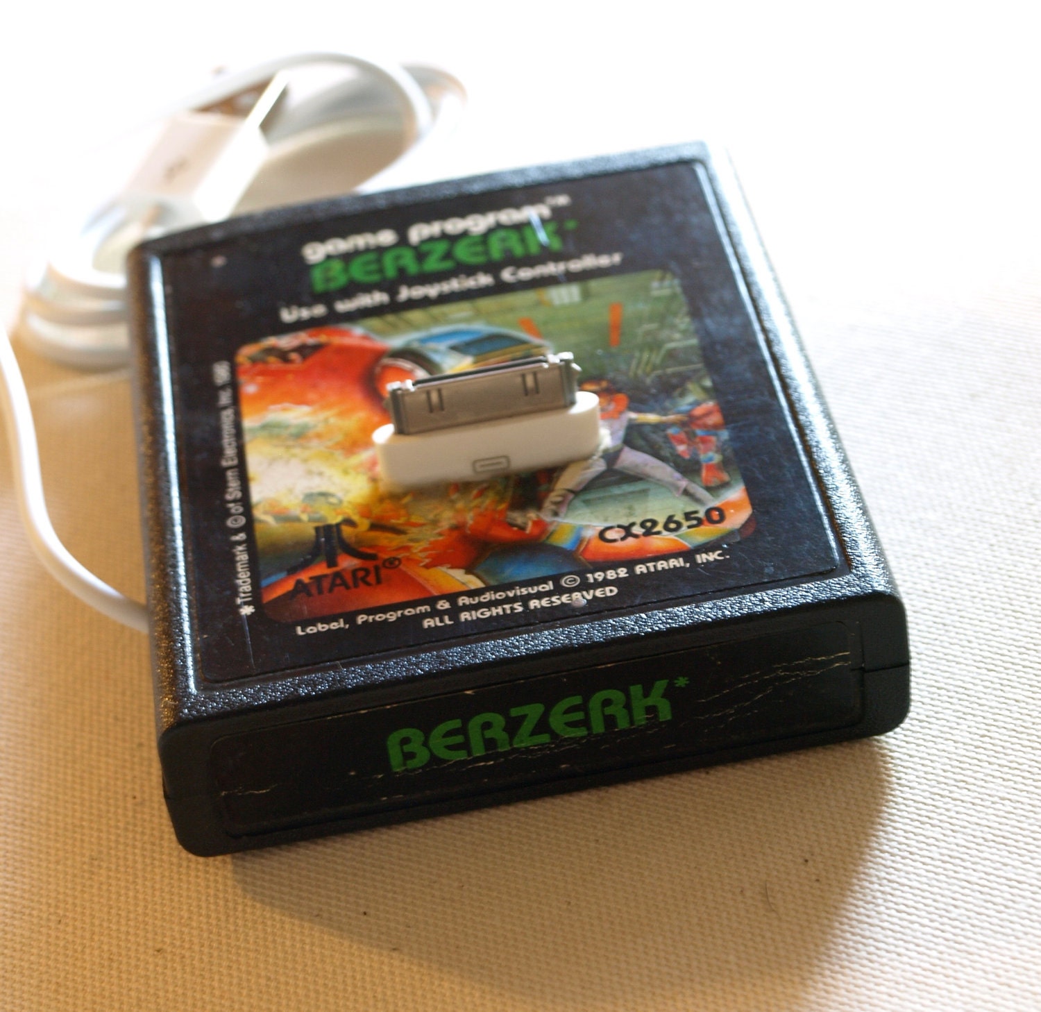 Atari 2600 Berzerk iPhone and iPod Dock (4S Compatible)