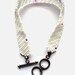 Delicate in White Seed Bead Bracelet