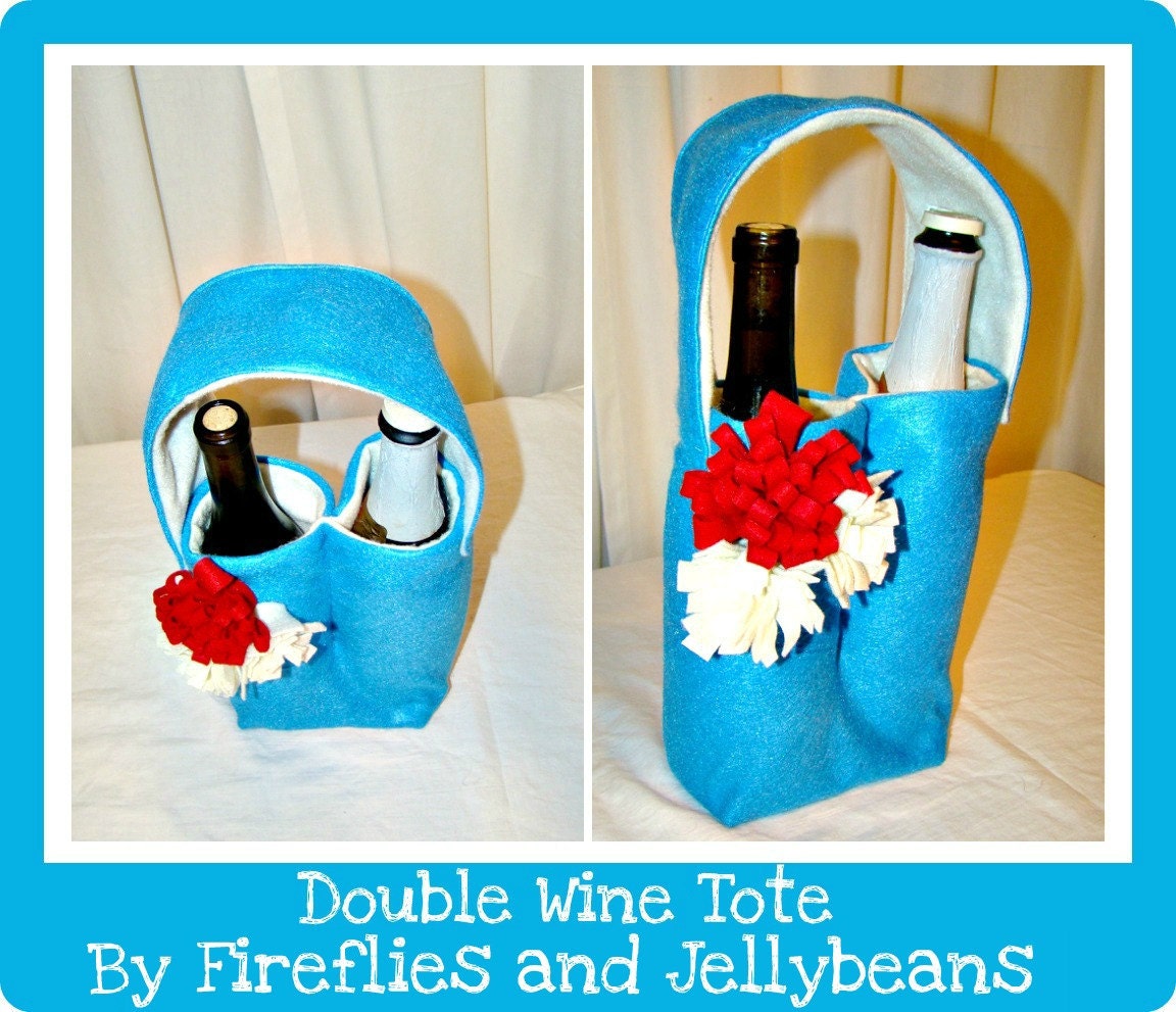 Double Wine Tote Pattern