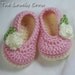 Ballet Slippers Crochet Pattern Ballet Slippers  for baby ROSEY BALLET SLIPPERS digital