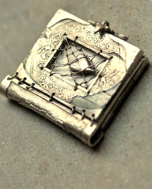 Sterling Silver Book of Lost Love by Christi Anderson