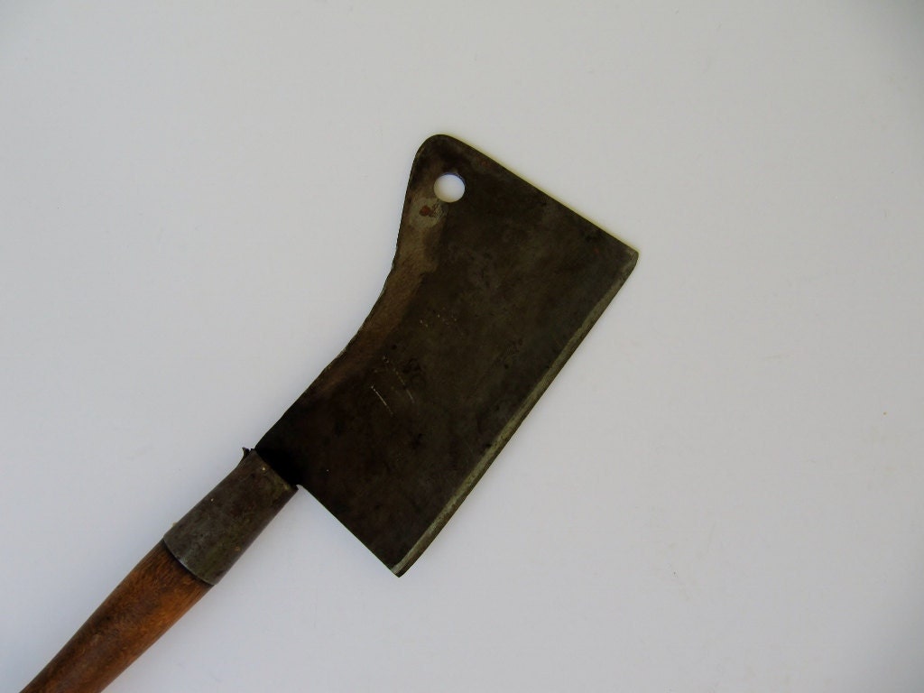 Antique Meat Cleaver