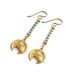 Horse Earrings Turquoise Earrings Vintage Horse Earrings Rhinestone Earrings Southwest Jewelry - Sundance Sparkle
