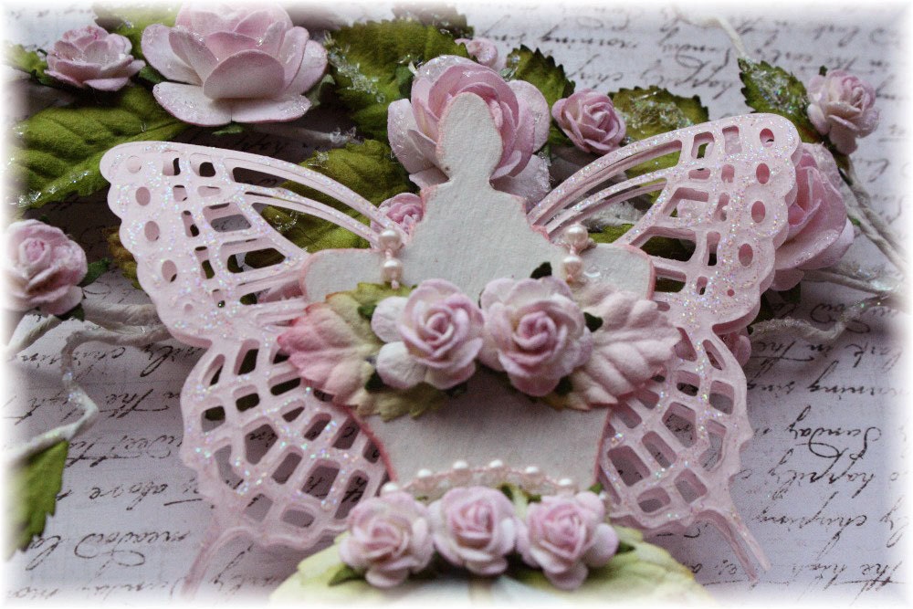 Magical Fairy Dress Form for Scrapbooking, Mixed Media, Altered Art, Cardmaking