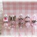 Mini Matchbook Stick Pins Rosy for Scrapbooking or Cardmaking