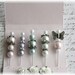 Mini Matchbook Stick Pins Pastel Chic for Scrapbooking or Cardmaking