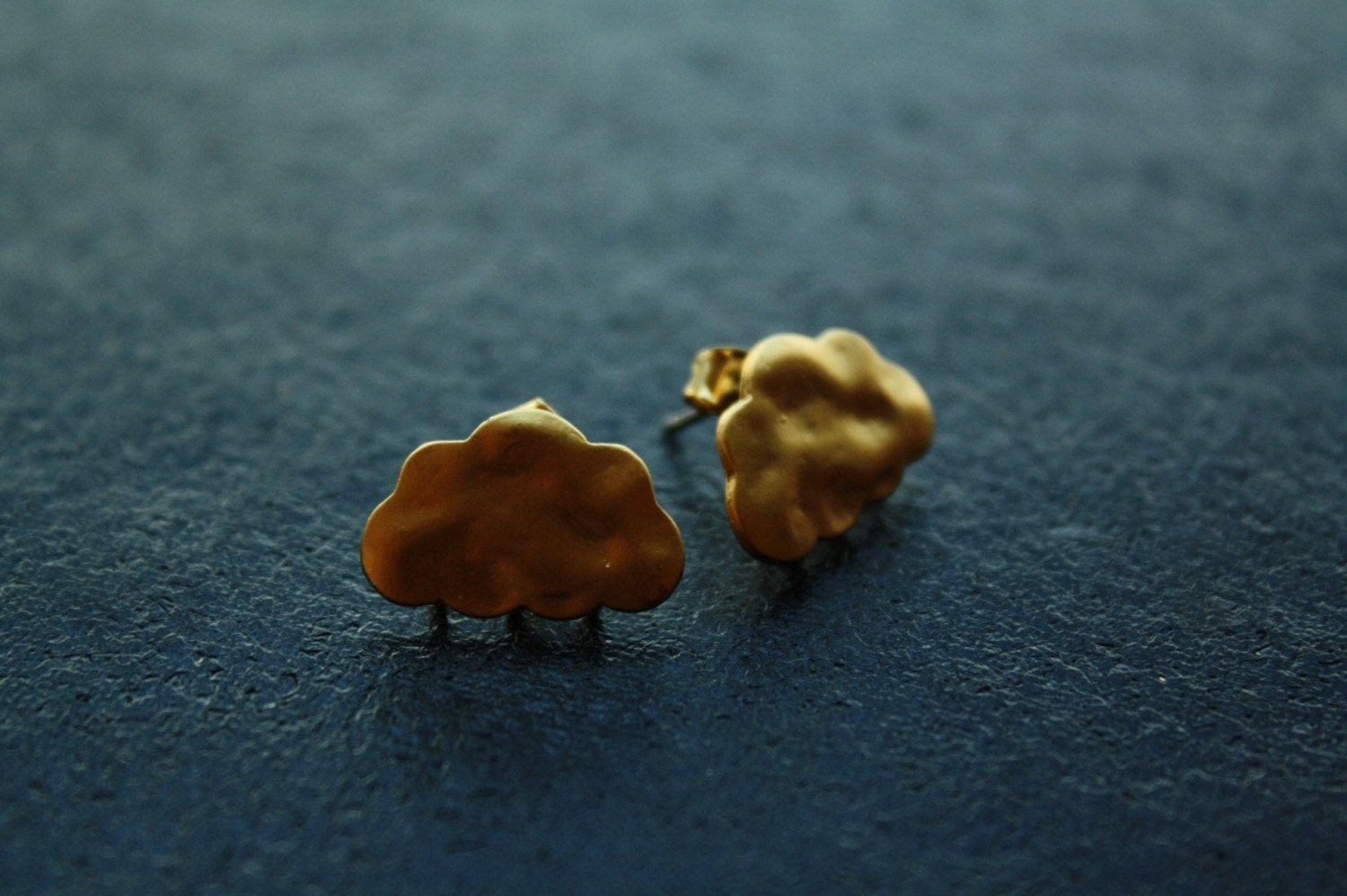 Tiniest Silver Cloud Ear Posts
