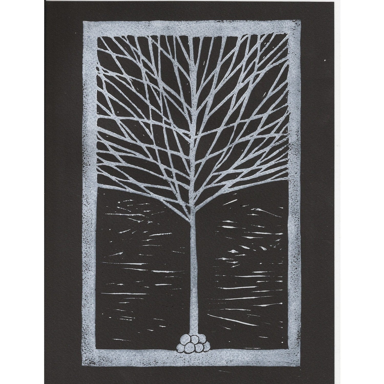One White Tree