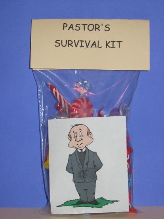 PASTOR'S SURVIVAL KIT PASTOR by howadorable on Etsy