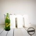 Retro Wood M Letter Wall Decor Painted White