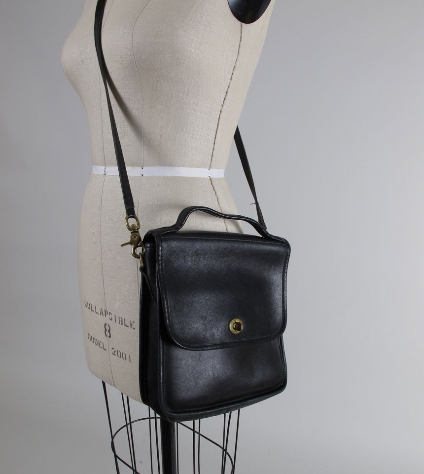 Vintage BITTY BRIEFCASE Leather Satchel