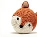 Crochet Fox Pillow