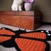 CROCHET BUTTERFLY RUG