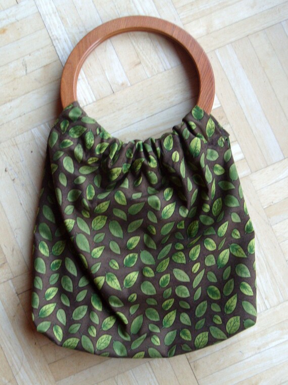 Botanical Leaf Purse