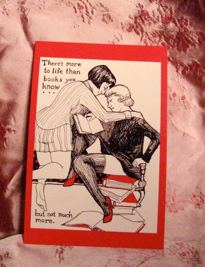 More to Life than Books... Smiths-inspired Valentine