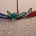 Stained Glass and Recycled Broken Plate Glass Art Panel