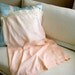 RESERVED FOR MARIA - 1920's or 30's Silk Slip Medium/Large Baby Pink and Ivory Made in France - Flapper