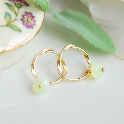 Opal and hoop posts