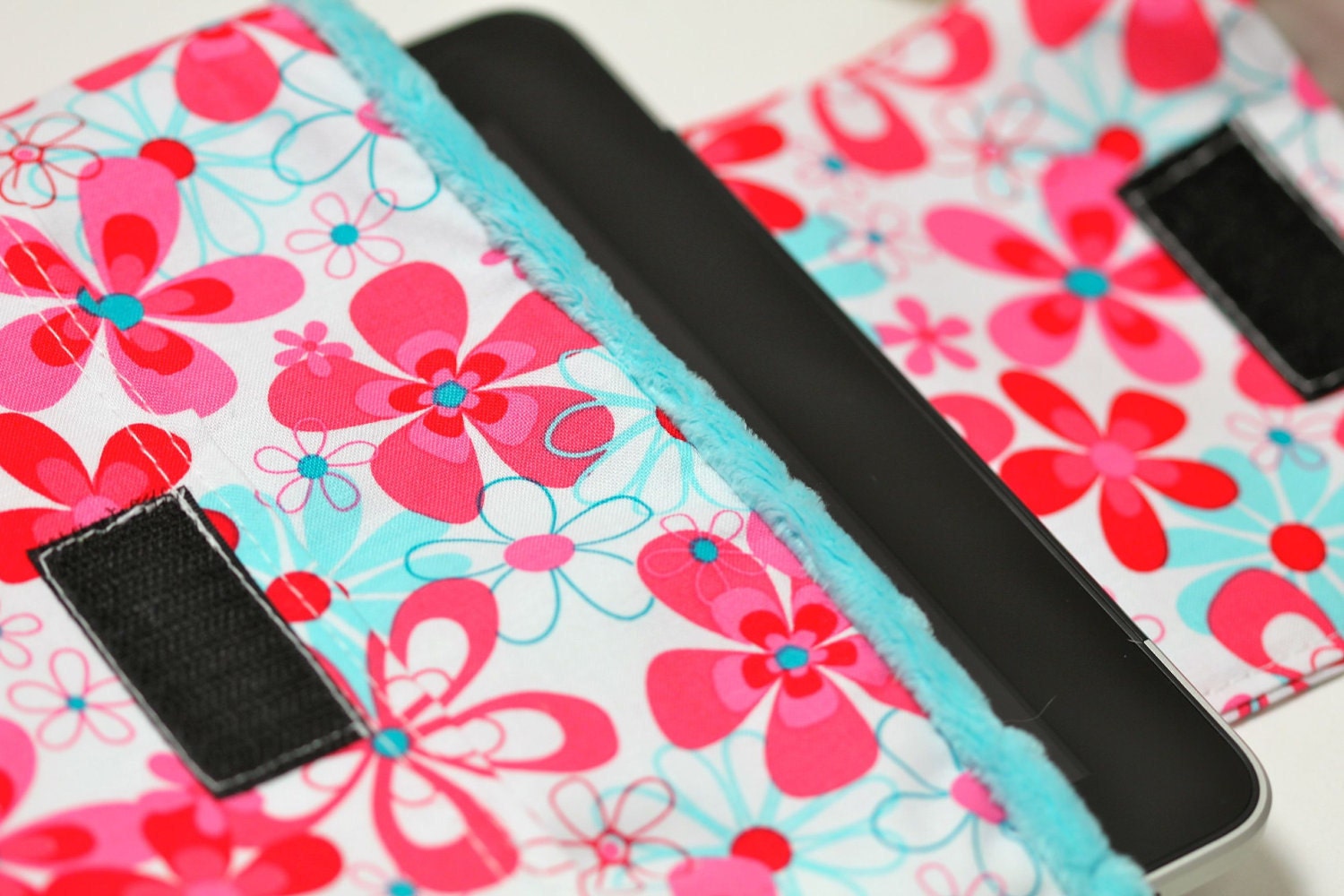 iPad sleeve Case - iPad 2 PADDED cover for Tablets-  Nearby Floral