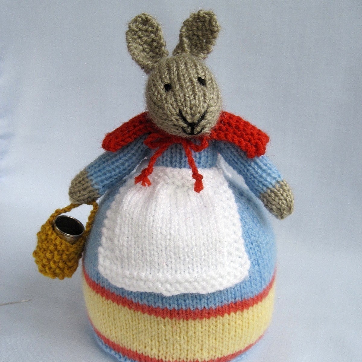 ROWENA RABBIT - SEWING COMPANION - PDF email knitting pattern