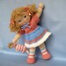 Lulu and little doll - knitted toy - INSTANT DOWNLOAD - PDF knitting pattern - ePattern
