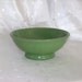 Rare Vintage Hall Green Restaurant Ware Footed Serving Salad Bowl