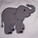 Appliqued elephant long sleeve shirt