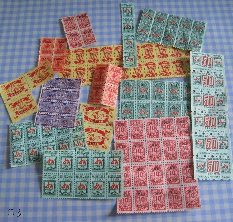 Assorted Vintage S&amp;H Green Stamps Top Value by ingrandmasattic