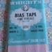 1 Package of Pale Pink Vintage Cotton Single Fold Bias Tape