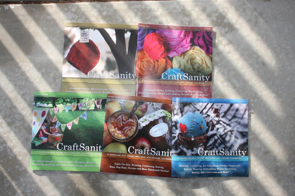 CraftSanity Magazine Bulk Pack - SALE