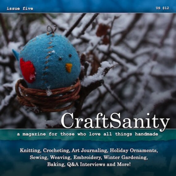 CraftSanity Magazine Issue 5 Print Edition