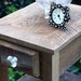 Night Stand "Rustic Nights", Reclaimed Wood, Natural Finish - Handmade