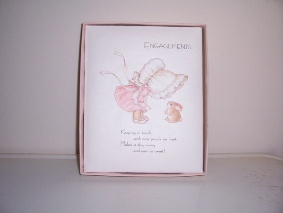 Vintage Hallmark address book engagement book by NimblesNook