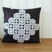 pillow cover 16x16 inches -night garden collection no. 12
