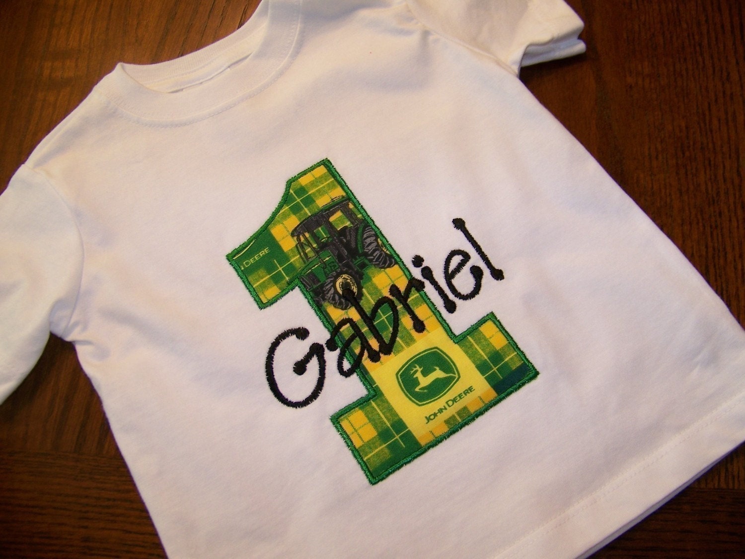John Deere Birthday shirt - Personalized birthday shirt - John Deere - boys - short sleeve