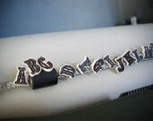 Single Vintage Style Initial Earring - Just My Type