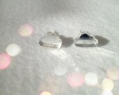 Shiny Cloud Earrings- The Weather Collection