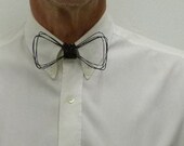 Metal, Wire Neck Bow Tie