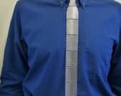 Metal, Narrow Necktie, Aluminum, Perforated 1/8" (3 mm) Holes