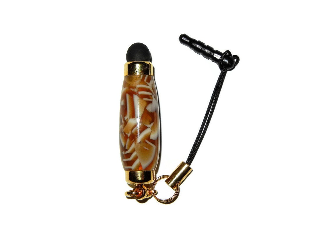 Brown Abstract Mini Stylus for IPAD, IPHONE, SmartPhone, Blackberry, Ipod, Geekery Christmas Holiday Gift Idea - craftcrazy4u Brown Abstract Mini Stylus for IPAD, IPHONE, SmartPhone, Blackberry, Ipod, Geekery Christmas Holiday Gift Idea - craftcrazy4u