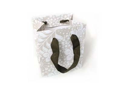 Eco-Friendly Central Park Floral Gift and Favor Bag