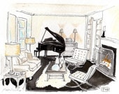 Jazzy Living Note Cards